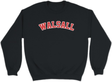 Black Walsall Sweater